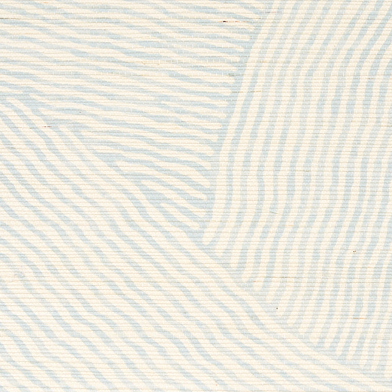 Schumacher Burnett Sisal Sky Wallpaper