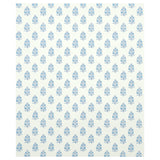 Schumacher Aditi Blue Wallpaper