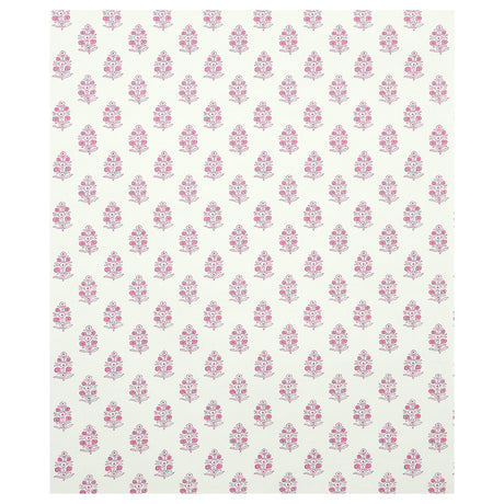 Schumacher Aditi Pink Wallpaper