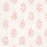 Schumacher Aditi Blush Wallpaper