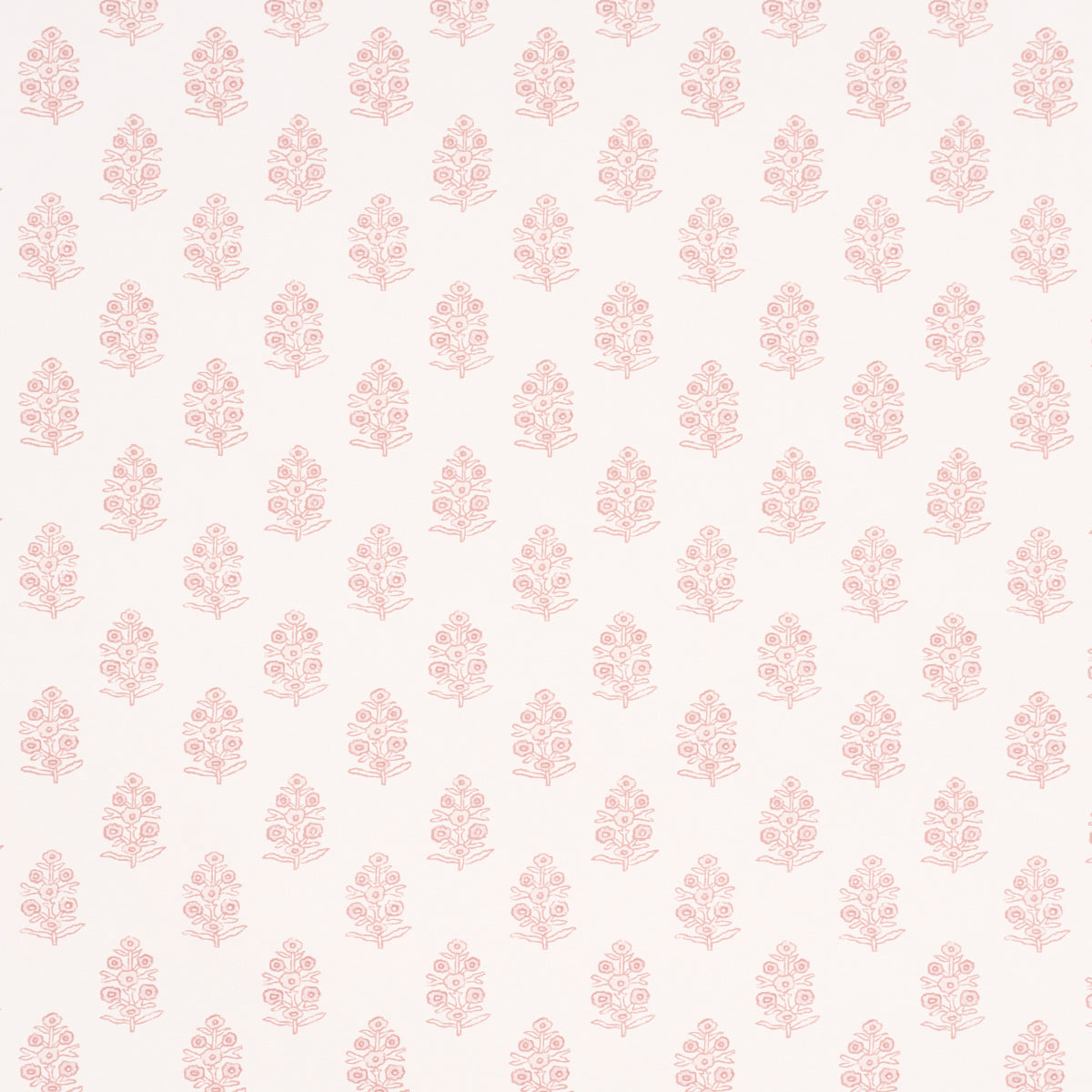 Schumacher Aditi Blush Wallpaper