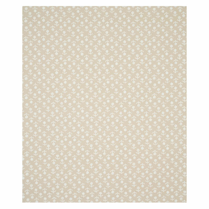 Schumacher Beatriz Natural Wallpaper