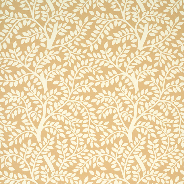 Schumacher Temple Garden Ii Sand Wallpaper - Eade's Wallpaper