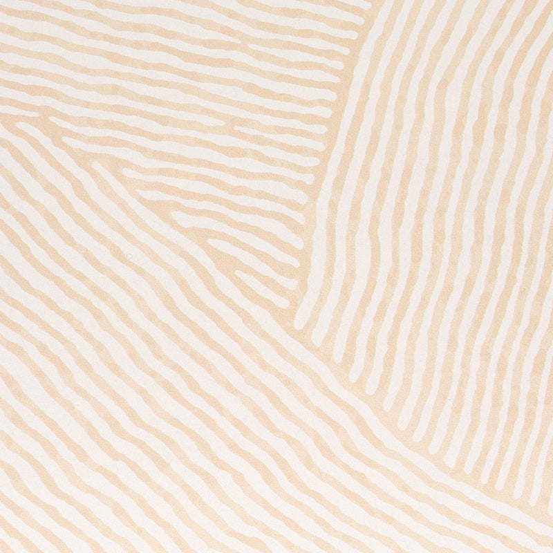 Schumacher Burnett Natural Wallpaper