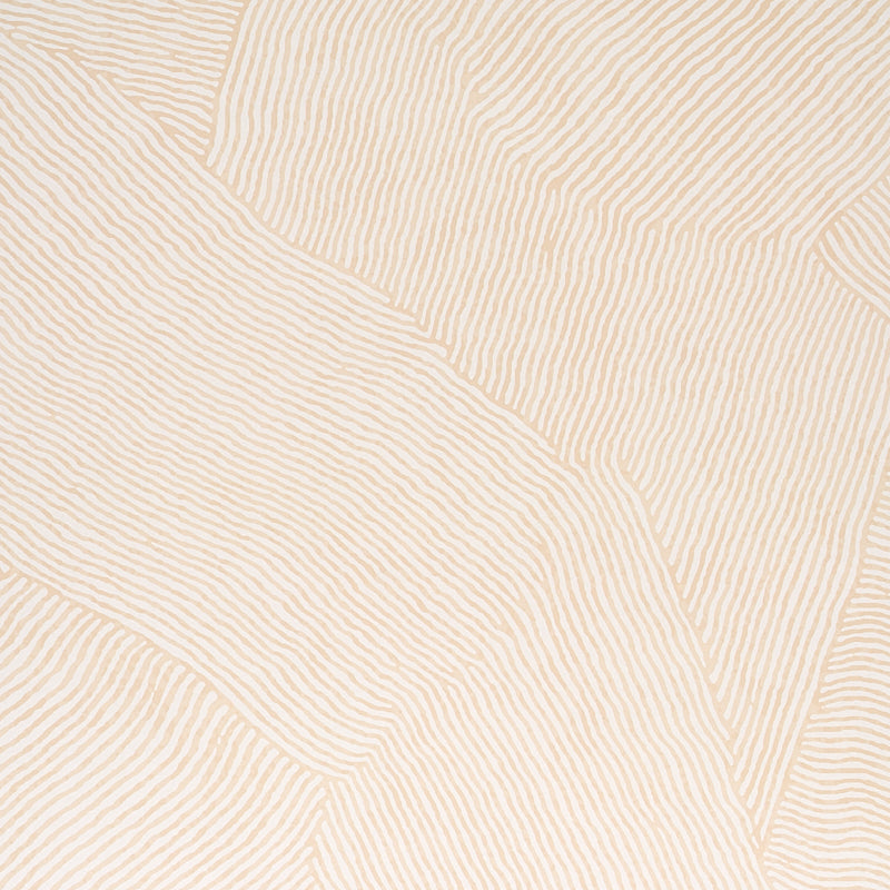 Schumacher Burnett Natural Wallpaper