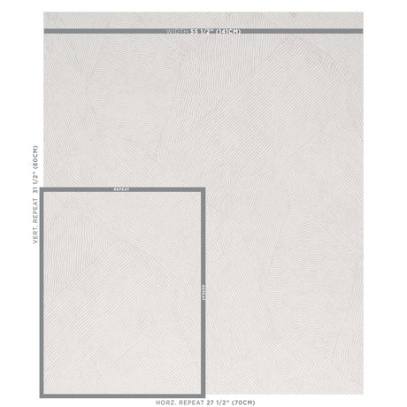 Schumacher Burnett Stone Wallpaper