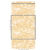 Schumacher Sunlit Palm Sisal Wheat Wallpaper - Eade's Wallpaper