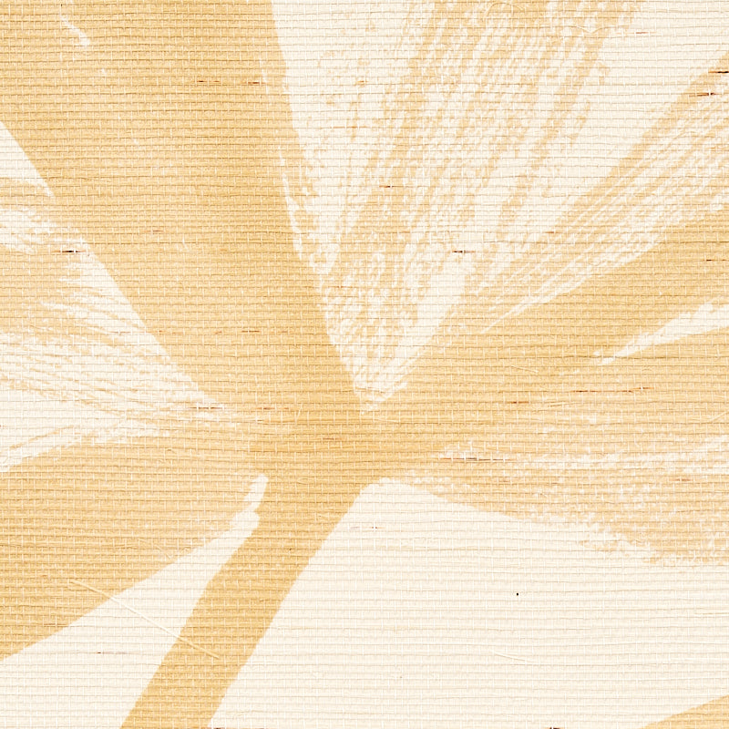 Schumacher Sunlit Palm Sisal Wheat Wallpaper - Eade's Wallpaper