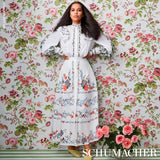 Schumacher Salisbury Garnet Wallpaper - Eade's Wallpaper
