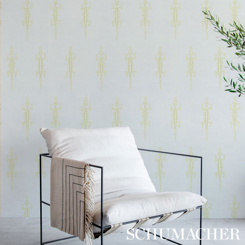 Schumacher Baracoa Mineral Wallpaper
