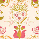 Schumacher Orla Panel Magenta Wallpaper - Eade's Wallpaper