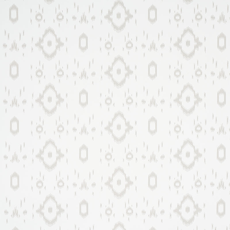 Schumacher Tabitha Soft Grey Wallpaper - Eade's Wallpaper