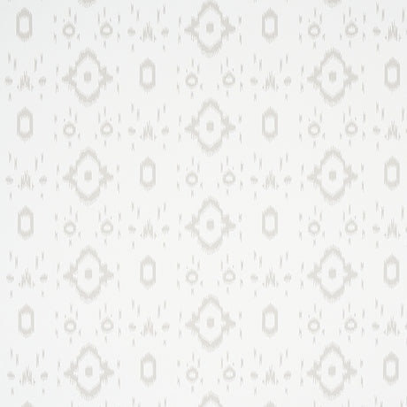 Schumacher Tabitha Soft Grey Wallpaper - Eade's Wallpaper