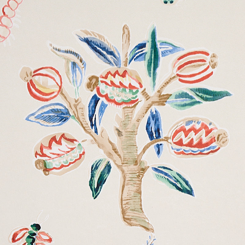 Schumacher Magical Menagerie Primary Wallpaper - Eade's Wallpaper