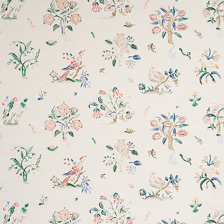 Schumacher Magical Menagerie Primary Wallpaper - Eade's Wallpaper