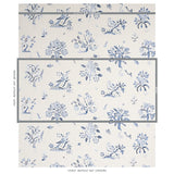 Schumacher Magical Menagerie Blues Wallpaper - Eade's Wallpaper