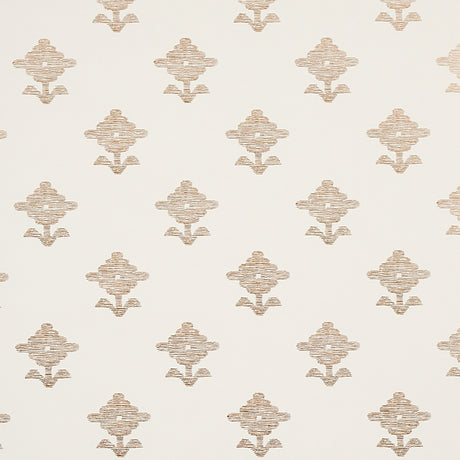 Schumacher Rubia Ivory Wallpaper - Eade's Wallpaper