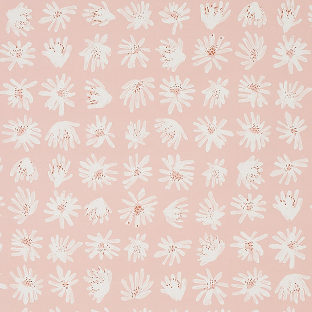 Schumacher Meadow Rock Blush Wallpaper - Eade's Wallpaper