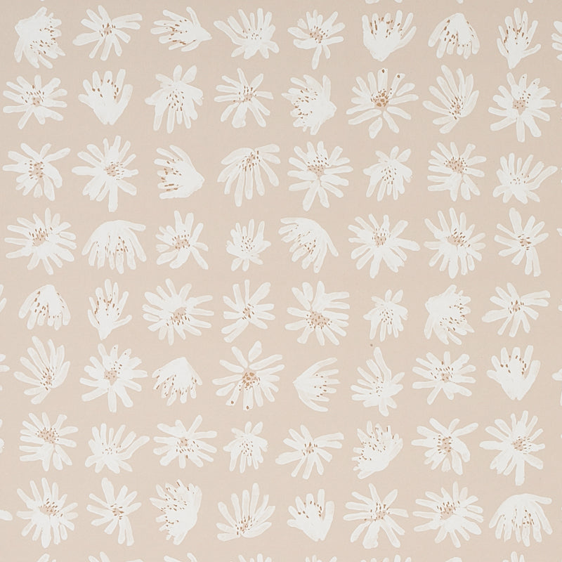 Schumacher Meadow Rock Neutral Wallpaper - Eade's Wallpaper