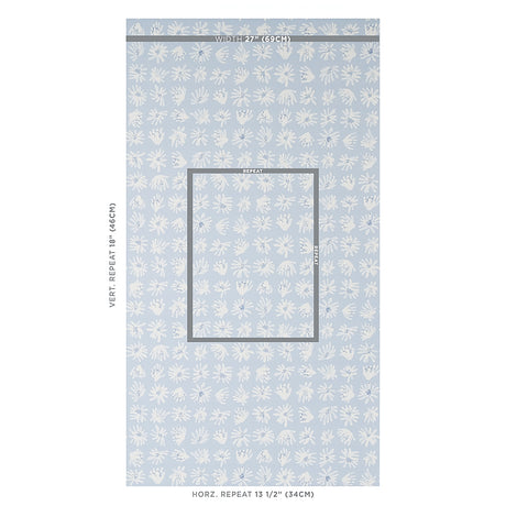 Schumacher Meadow Rock Sky Wallpaper - Eade's Wallpaper