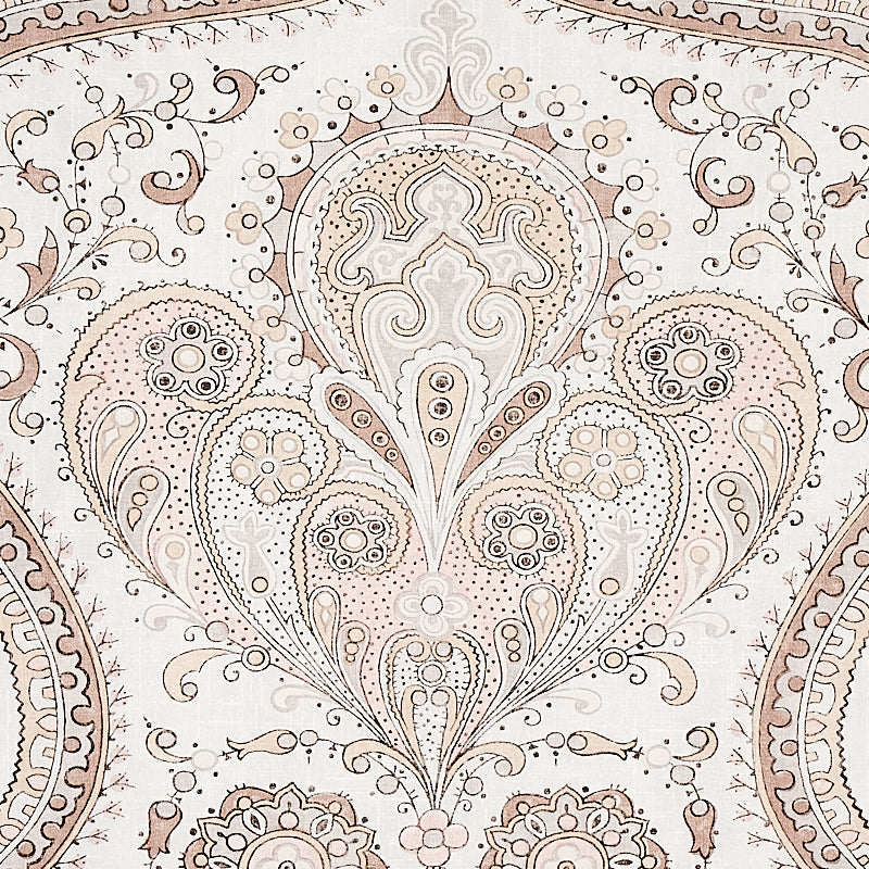 Schumacher Paisley Court Sand Wallpaper - Eade's Wallpaper