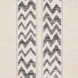 Schumacher Kudu Stripe Black Wallpaper - Eade's Wallpaper