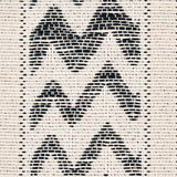 Schumacher Kudu Stripe Black Wallpaper - Eade's Wallpaper