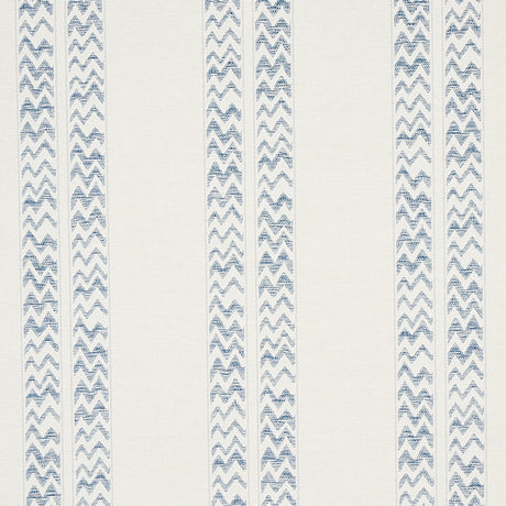 Schumacher Kudu Stripe Slate Wallpaper - Eade's Wallpaper