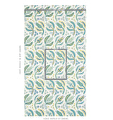 Schumacher Malabar Vine Peacock Wallpaper - Eade's Wallpaper
