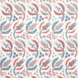 Schumacher Malabar Vine Rose & Delft Wallpaper - Eade's Wallpaper