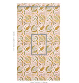 Schumacher Malabar Vine Blush Wallpaper - Eade's Wallpaper