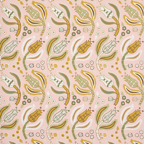 Schumacher Malabar Vine Blush Wallpaper - Eade's Wallpaper