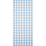 Schumacher Willa Check Small Chambray Wallpaper