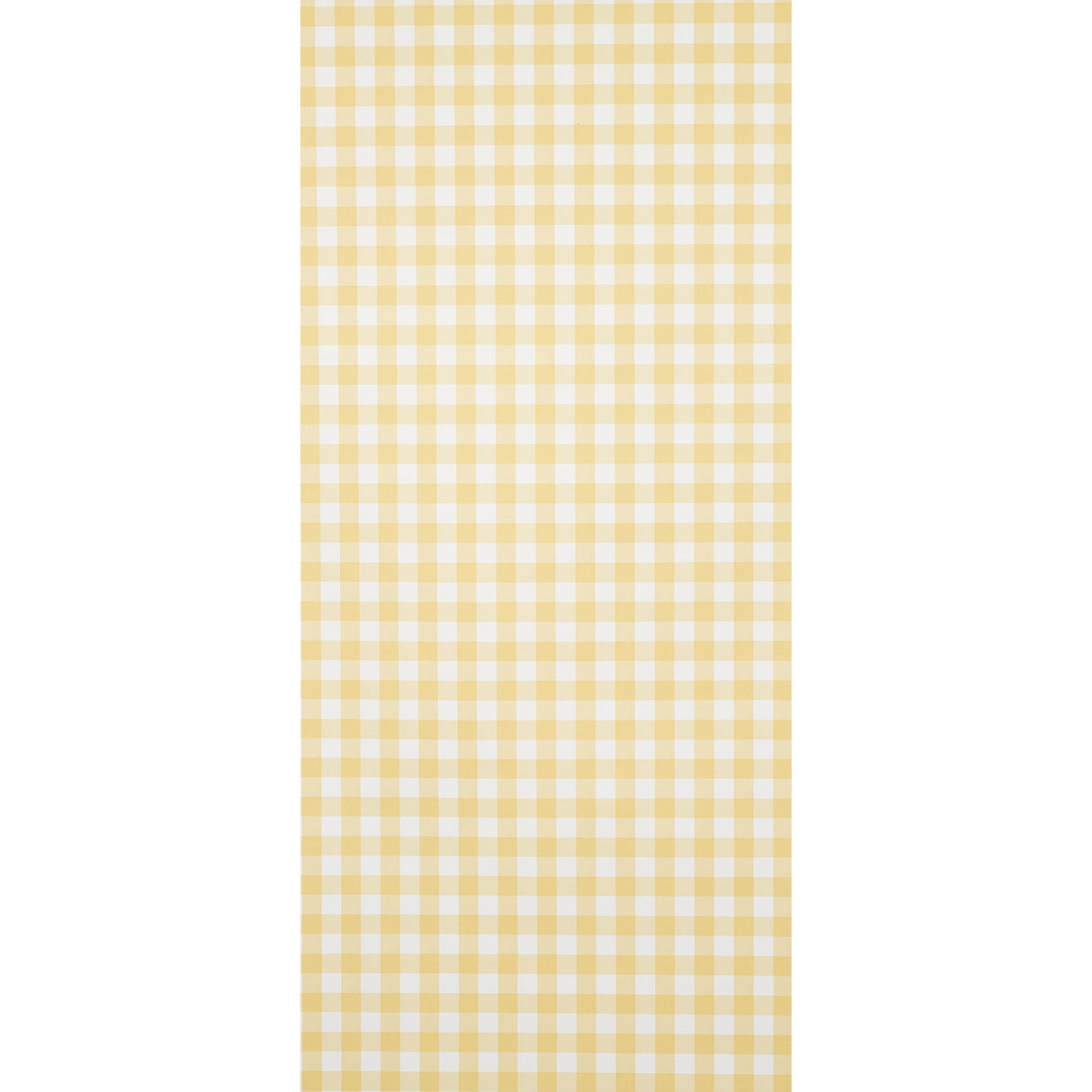 Schumacher Willa Check Small Yellow Wallpaper