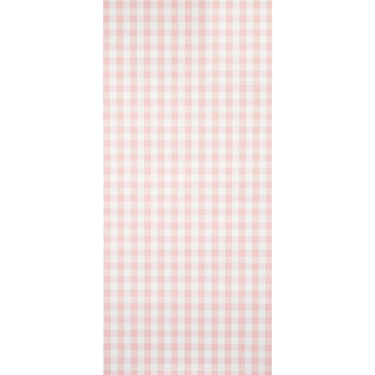 Schumacher Willa Check Small Pink Wallpaper