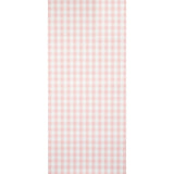 Schumacher Willa Check Small Pink Wallpaper