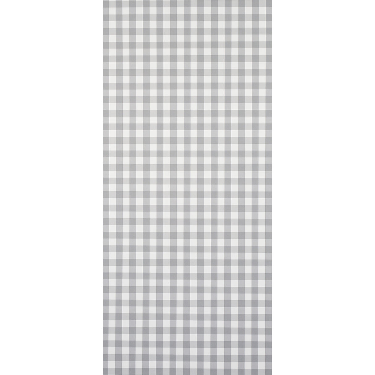 Schumacher Willa Check Small Grey Wallpaper