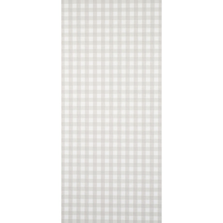 Schumacher Willa Check Small Birch Wallpaper