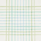Schumacher Minerva Plaid Peacock Wallpaper
