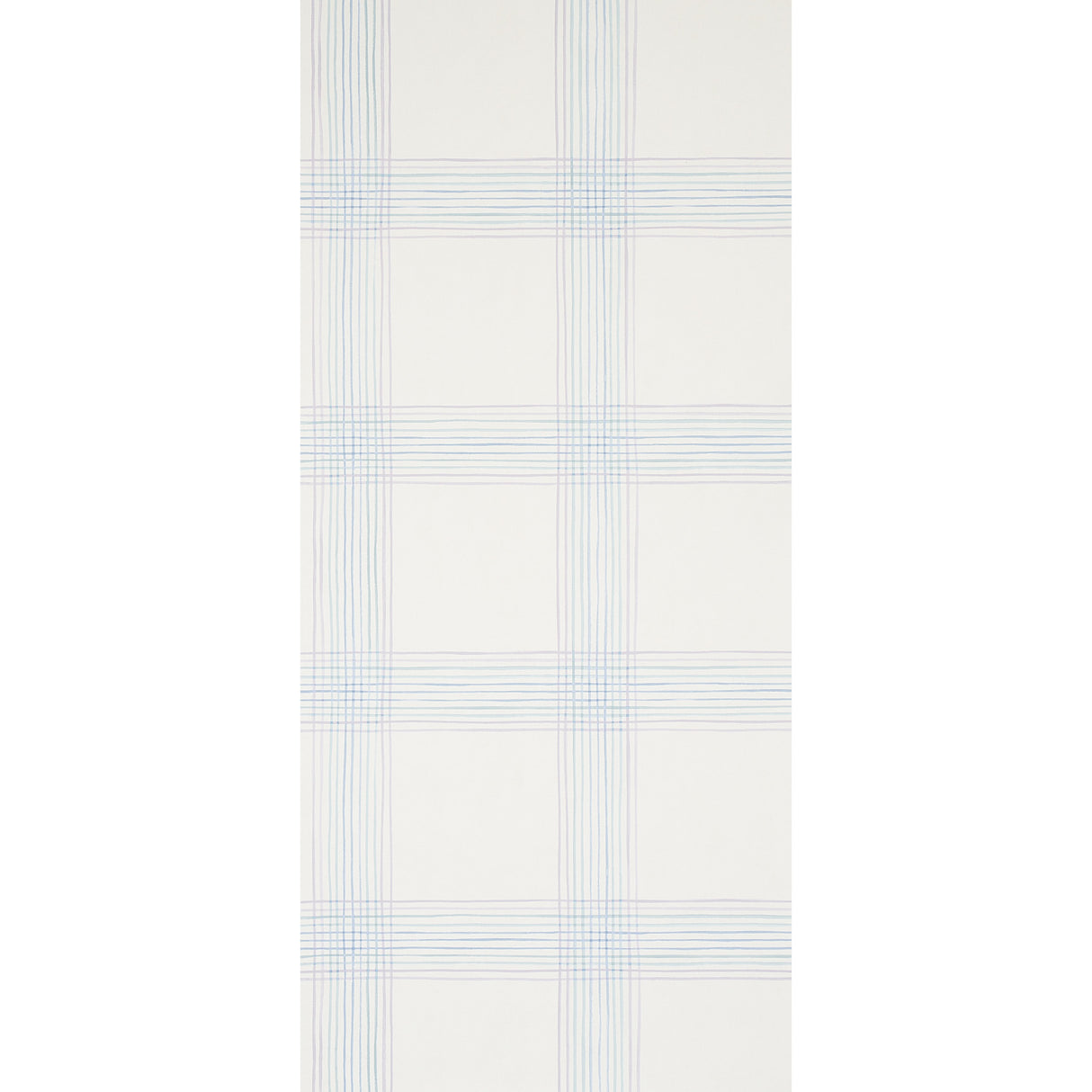Schumacher Minerva Plaid Hyacinth Wallpaper - Eade's Wallpaper