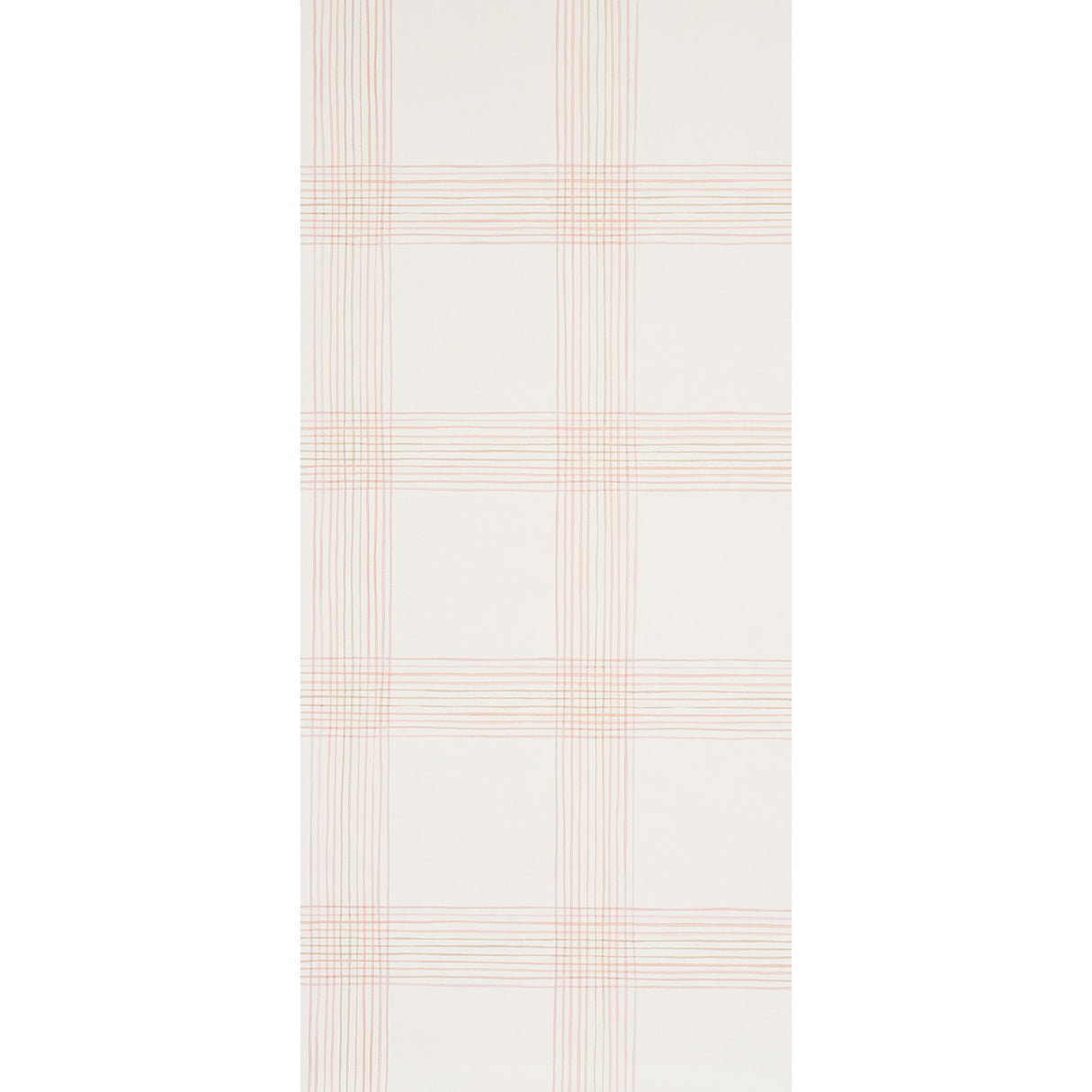Schumacher Minerva Plaid Pink Wallpaper - Eade's Wallpaper