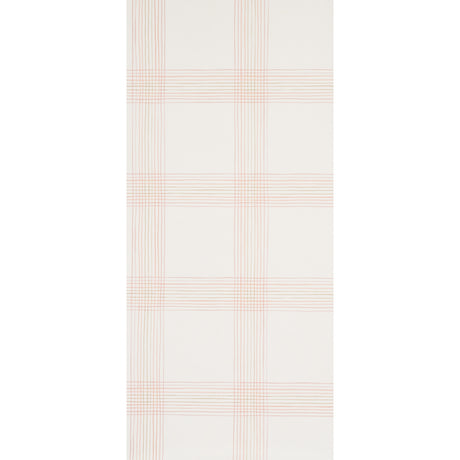 Schumacher Minerva Plaid Pink Wallpaper - Eade's Wallpaper