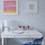 Schumacher Quansoo Ivory On Sky Wallpaper - Eade's Wallpaper