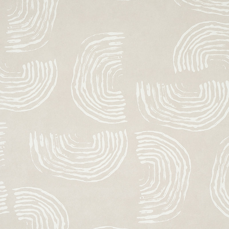 Schumacher Quansoo Ivory On Neutral Wallpaper - Eade's Wallpaper