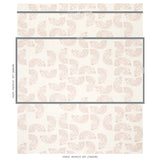 Schumacher Quansoo Coral On Ivory Wallpaper - Eade's Wallpaper