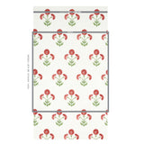 Schumacher Saranda Flower Cardinal Wallpaper - Eade's Wallpaper