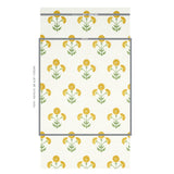 Schumacher Saranda Flower Marigold Wallpaper - Eade's Wallpaper