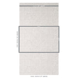 Schumacher Katama Ivory On Stone Wallpaper