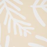 Schumacher Tiah Cove Ivory On Natural Wallpaper - Eade's Wallpaper