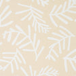 Schumacher Tiah Cove Ivory On Natural Wallpaper - Eade's Wallpaper